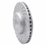 R1 15-23 Mercedes-Benz E300 Front Left Drilled & Slotted Geo-Carbon Rotor