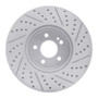 R1 15-23 Mercedes-Benz E300 Front Left Drilled & Slotted Geo-Carbon Rotor