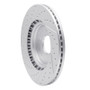 R1 15-26 Hyundai Elantra Front Right Drilled & Slotted Geo-Carbon Rotor