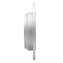 R1 07-17 Acura ZDX Rear Left Drilled & Slotted Geo-Carbon Rotor