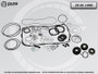 Pure Drivetrain 8HP80 High Performance Transmission Master Seal Kit - RWD
