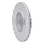 R1 10-18 Mercedes-Benz Cls63 AMG Rear Right Drilled & Slotted Geo-Carbon Rotor