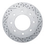 R1 19-25 Buick Envision Front Right Drilled & Slotted Geo-Carbon Rotor