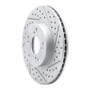 R1 98-22 Acura CSX Front Right Drilled & Slotted Geo-Carbon Rotor