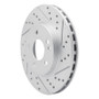 R1 06-11 Mercedes-Benz B200 Front Right Drilled & Slotted Geo-Carbon Rotor