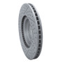 R1 10-16 Cadillac Srx Front Right Drilled & Slotted Geo-Carbon Rotor
