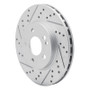 R1 06-11 Mercedes-Benz B200 Front Left Drilled & Slotted Geo-Carbon Rotor