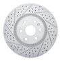 R1 10-16 Cadillac Srx Front Left Drilled & Slotted Geo-Carbon Rotor