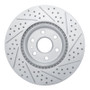 R1 10-16 Cadillac Srx Front Left Drilled & Slotted Geo-Carbon Rotor
