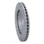 R1 00-09 Honda S2000 Front Right Drilled & Slotted Geo-Carbon Rotor