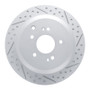 R1 07-12 Hyundai Veracruz Rear Right Drilled & Slotted Geo-Carbon Rotor