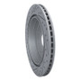 R1 10-16 Cadillac Srx Rear Right Drilled & Slotted Geo-Carbon Rotor