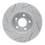 R1 08-15 Mercedes-Benz C250 Rear Right Drilled & Slotted Geo-Carbon Rotor