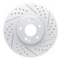 R1 07-12 Hyundai Veracruz Front Right Drilled & Slotted Geo-Carbon Rotor