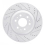 R1 04-09 Cadillac Srx Front Right Drilled & Slotted Geo-Carbon Rotor