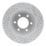 R1 02-06 Ford Expedition Front Left Drilled & Slotted Geo-Carbon Rotor