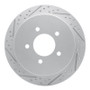 R1 97-04 Ford F-150 4WD Rear Left Drilled & Slotted Geo-Carbon Rotor