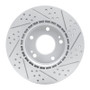 R1 11-26 Hyundai Venue Front Left Drilled & Slotted Geo-Carbon Rotor