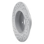 R1 94-11 Mercedes-Benz Clk320 Rear Right Drilled & Slotted Geo-Carbon Rotor