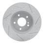 R1 94-11 Mercedes-Benz E420 Rear Left Drilled & Slotted Geo-Carbon Rotor