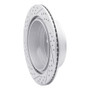R1 07-20 Cadillac Escalade ESV Rear Right Drilled & Slotted Geo-Carbon Rotor