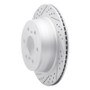 R1 07-20 Cadillac Escalade EXT Rear Left Drilled & Slotted Geo-Carbon Rotor