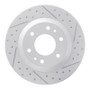 R1 02-05 Buick Rainier Front Right Drilled & Slotted Geo-Carbon Rotor
