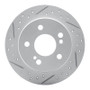 R1 83-95 Mercedes-Benz E300 Rear Left Drilled & Slotted Geo-Carbon Rotor