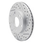R1 87-93 Mercedes-Benz 190D Front Right Drilled & Slotted Geo-Carbon Rotor