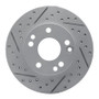 R1 87-93 Mercedes-Benz 190D Front Left Drilled & Slotted Geo-Carbon Rotor