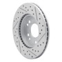 R1 87-93 Mercedes-Benz 190D Front Left Drilled & Slotted Geo-Carbon Rotor