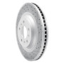 R1 06-16 Buick Allure Front Right Drilled & Slotted Geo-Carbon Rotor