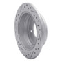 R1 09-16 Hyundai Elantra Rear Right Drilled & Slotted Geo-Carbon Rotor