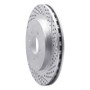 R1 05-11 Cadillac Cts Rear Right Drilled & Slotted Geo-Carbon Rotor
