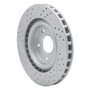 R1 05-13 Cadillac Xlr Front Right Drilled & Slotted Geo-Carbon Rotor