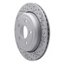 R1 11-25 Dodge Durango Rear Right Drilled & Slotted Geo-Carbon Rotor