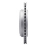R1 11-25 Dodge Durango Rear Left Drilled & Slotted Geo-Carbon Rotor