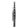 R1 04-11 Cadillac Sts Rear Right Drilled & Slotted Geo-Carbon Rotor