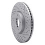 R1 04-11 Hyundai Azera Front Right Drilled & Slotted Geo-Carbon Rotor