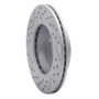 R1 03-06 Dodge Verna (Mexico) Front Right Drilled & Slotted Geo-Carbon Rotor
