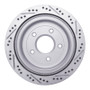 R1 97-13 Cadillac Xlr Rear Left Drilled & Slotted Geo-Carbon Rotor