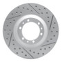 R1 92-02 Acura SLX Front Right Drilled & Slotted Geo-Carbon Rotor