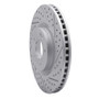 R1 11-25 Hyundai Tucson Front Right Drilled & Slotted Geo-Carbon Rotor