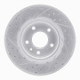 R1 11-25 Buick Lacrosse Front Right Drilled & Slotted Geo-Carbon Rotor