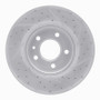 R1 11-25 Buick Lacrosse Front Left Drilled & Slotted Geo-Carbon Rotor