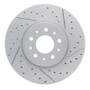 R1 16-21 Buick Regal Tourx Front Right Drilled & Slotted Geo-Carbon Rotor