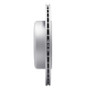 R1 11-16 BMW 535i xDrive Rear Left Drilled & Slotted Geo-Carbon Rotor
