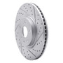 R1 13-19 Buick Regal Front Right Drilled & Slotted Geo-Carbon Rotor