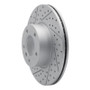 R1 07-21 BMW 228i Front Left Drilled & Slotted Geo-Carbon Rotor