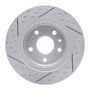 R1 11-22 Buick Encore Rear Right Drilled & Slotted Geo-Carbon Rotor